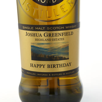 Personalised Malt Whisky With Engraved Tumbler, 3 of 3