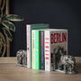 Metal Elephant Bookends, thumbnail 2 of 6