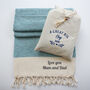 Personalised Cotton Throw, Christmas Gift Personalised, thumbnail 3 of 11