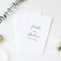 Personalised Wedding Invitations Set Of 10, thumbnail 1 of 3