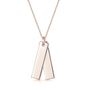 Personalised Twin Tag Rose Gold Plated Necklace, thumbnail 1 of 10