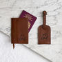 Number One Dad Passport Cover And Luggage Tag Set, thumbnail 3 of 3