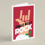 'Jingle Bells Rock' Funny Christmas Card, thumbnail 4 of 6