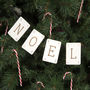 Noel Vintage Christmas Bunting, thumbnail 2 of 4