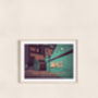 The Sugarhouse Lancaster Travel Poster Art Print, thumbnail 3 of 8