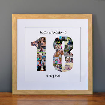 Personalised 18th Birthday Photo Collage, 2 of 9