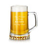 0.Five Ltr Personalised Large Stern Beer Glass, thumbnail 1 of 4