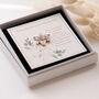 White Lily Memorial Enamel Pin, thumbnail 4 of 10