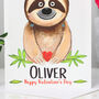 Personalised 'You're Awesome' Sloth Card, thumbnail 5 of 8