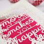 Do More Of What Makes You Happy Papercut Card, thumbnail 8 of 8