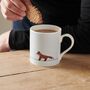 Fox Mug, Fine Bone China, thumbnail 3 of 6