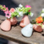 Tumbling Glass Vase Apricot, thumbnail 6 of 8