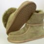 Sheepskin Slippers Option High/Low Calf Olive, thumbnail 3 of 5
