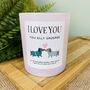 Personalised Silly Sausage Valentines Candle Gift, thumbnail 4 of 11