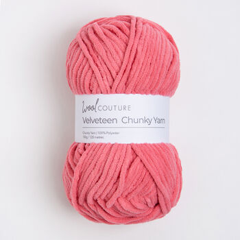 Velveteen Chunky Yarn 100g Ball, 4 of 10