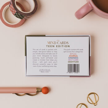 Mind Cards: Teen Edition | 45 Cards For Confidence, Calm And Positive Thinking Simple Daily Prompts For Teen Wellbeing And Mindfulness, 2 of 5