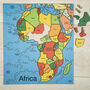 Countries Of Africa Wooden Jigsaw Puzzle, thumbnail 5 of 5