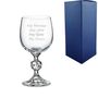 Personalised Claudia Crystalite Wine Glass Box, thumbnail 1 of 5
