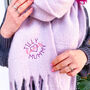 Personalised Love Heart Mummy Scarf Gift, thumbnail 2 of 4