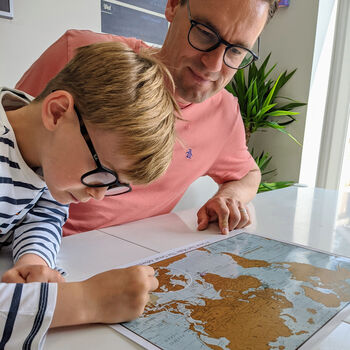 Personalised Scratch The World® Travel Edition Map, 2 of 12