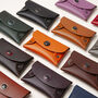 Men's Personalised Leather Card Wallet, thumbnail 4 of 6