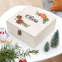 Personalised Festive Garland Christmas Eve Box, thumbnail 9 of 12