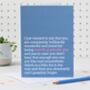 Exactly Perfectly You : Card To Celebrate Someone Great, thumbnail 1 of 6
