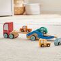 Personalised Wooden Transporter Lorry Toy 12m+, thumbnail 3 of 8