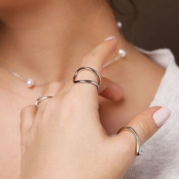 Open Minimalist Ring, 4 of 6