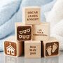 Personalised Christening Gift Building Block, thumbnail 3 of 5