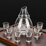 Glacis Glass Drinkware Set Of Eight Pieces, thumbnail 1 of 8