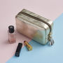 Personalised Leather Cosmetic Bag, thumbnail 3 of 12