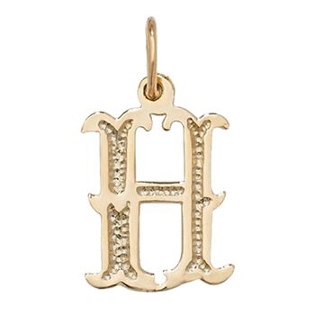 Gothic Initial Pendant, 8 of 12