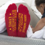 Circus Style Personalised Bedtime Story Socks, thumbnail 1 of 2
