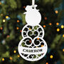 Personalised Spiral Christmas Tree Decoration, thumbnail 4 of 7