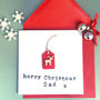 Personalised Christmas Reindeer Card, thumbnail 3 of 3