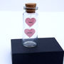 Two Hearts Tiny Message In A Bottle, thumbnail 9 of 11
