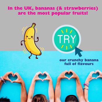 Freeze Dried Banana 12x12g, 5 of 5