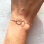 Circle Link Bracelet, Merry Christmas, thumbnail 2 of 6