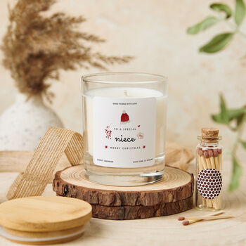 Christmas Candle Gift For Niece, 3 of 4