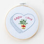 Embroidery Hoop Kit Grow Love, thumbnail 3 of 4
