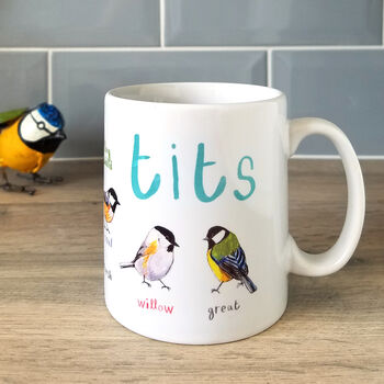 Pair Of Tits And Boobies Bird Mugs, 6 of 10