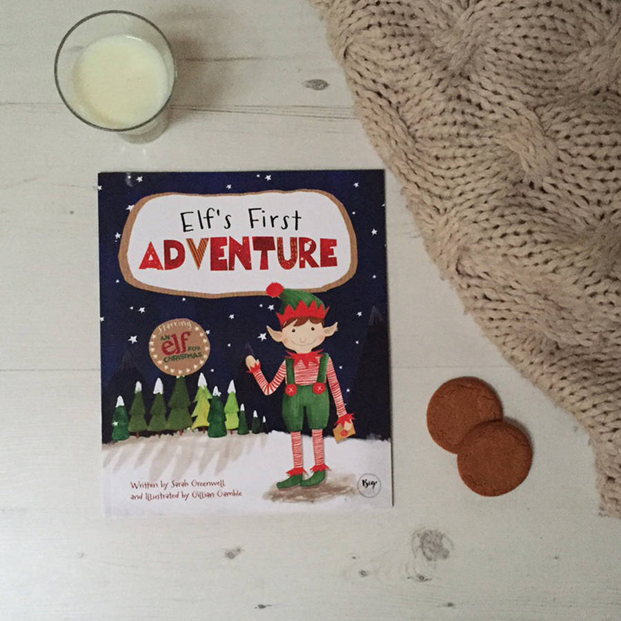 Elf's First Adventure Magical Christmas Elf Story Book, 1 of 4