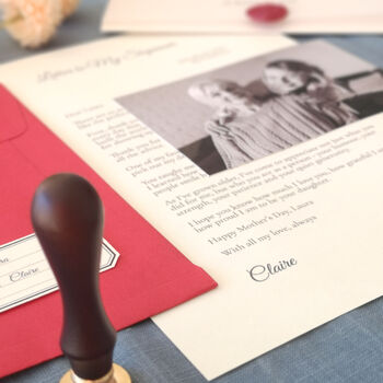 A Letter To My Stepmum Personalised Keepsake, 4 of 10