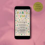Digital Download Birthday Party Invite With Polka Dots, thumbnail 1 of 5