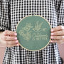 Outdoors Is Better Embroidery Hoop Kit, thumbnail 3 of 9