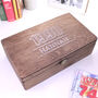 Personalised 21st Year Wooden Keepsake Box, thumbnail 2 of 4