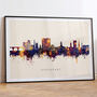 Stockport Skyline Cityscape Art Print, thumbnail 6 of 12
