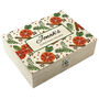 Personalised Christmas Spices Tea Box, thumbnail 6 of 6
