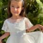 Grace ~ White Flower Girl Or Communion Dress, thumbnail 5 of 9